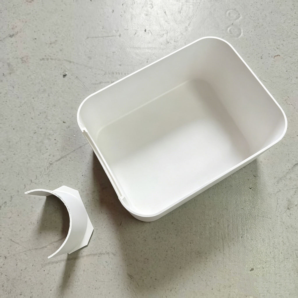 Washing machine water collection tray