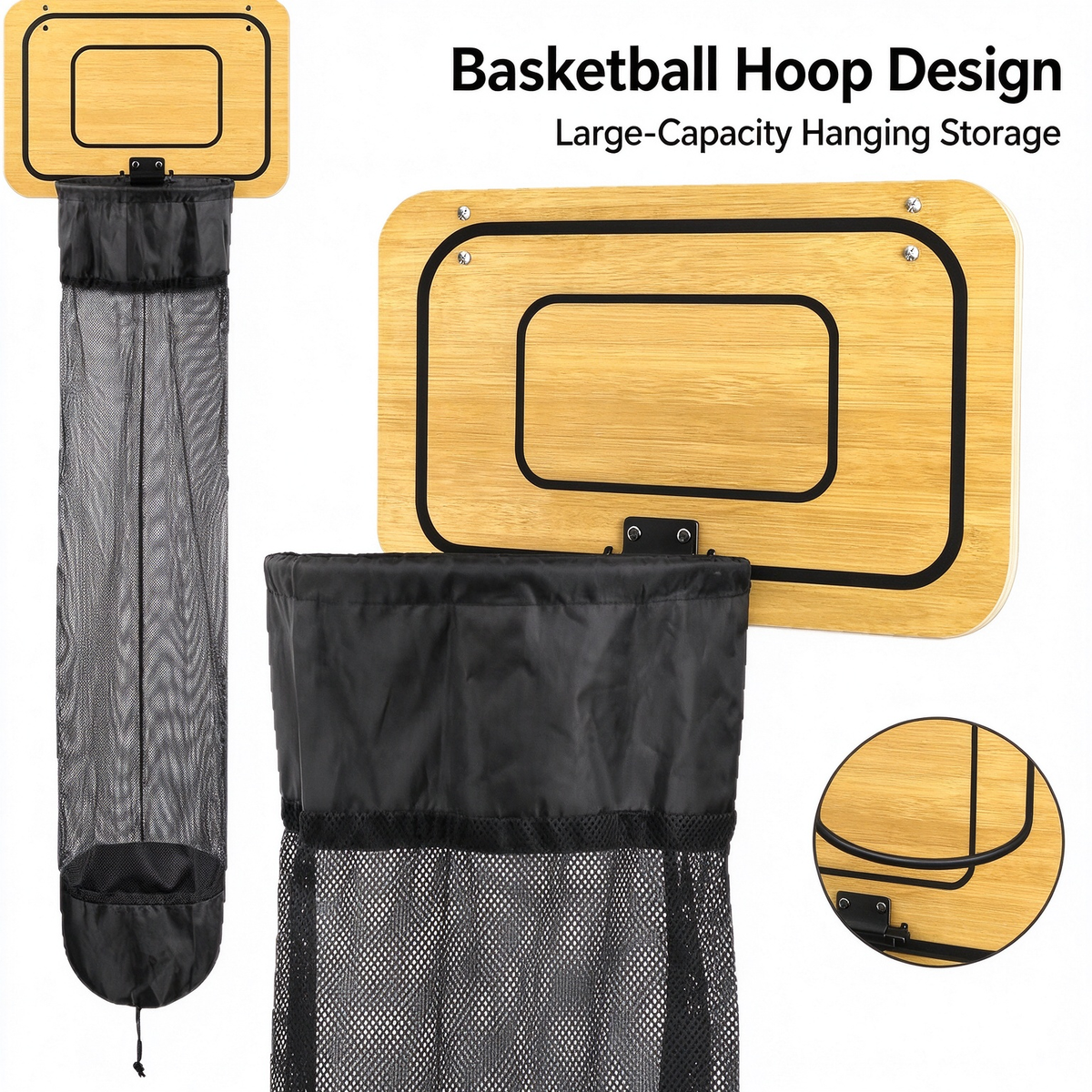 Wooden Basketball Frame teemdrop