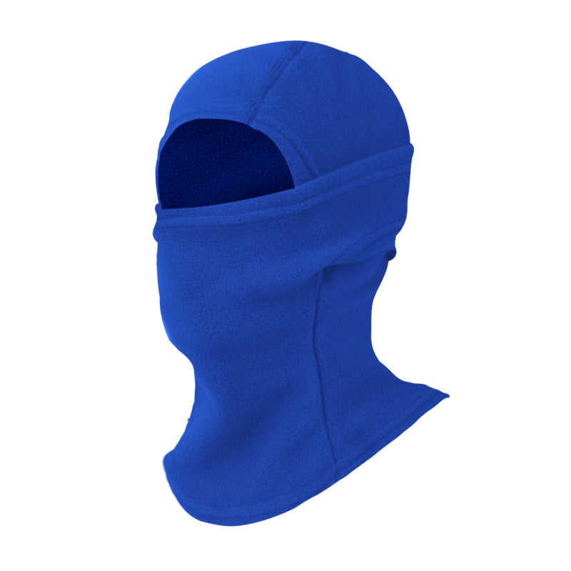 Thick-fabric insulated and windproof ski headgear for men