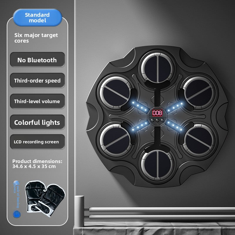 Bluetooth Smart Music Boxing Target Wall Mounted Punching Machine teemdrop