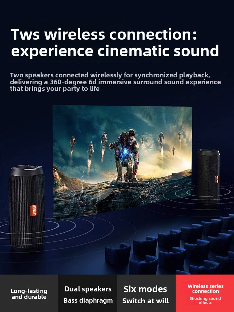 Portable Bluetooth speaker