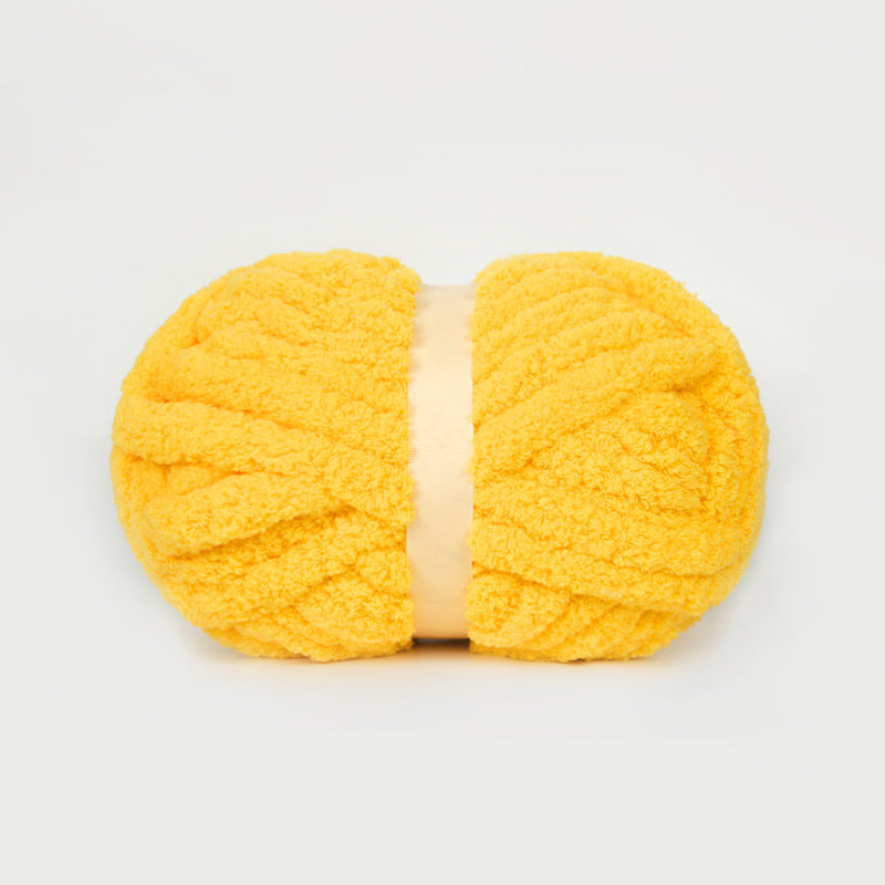 Thick Woolen Ribbon Yarn for Hand Knitting