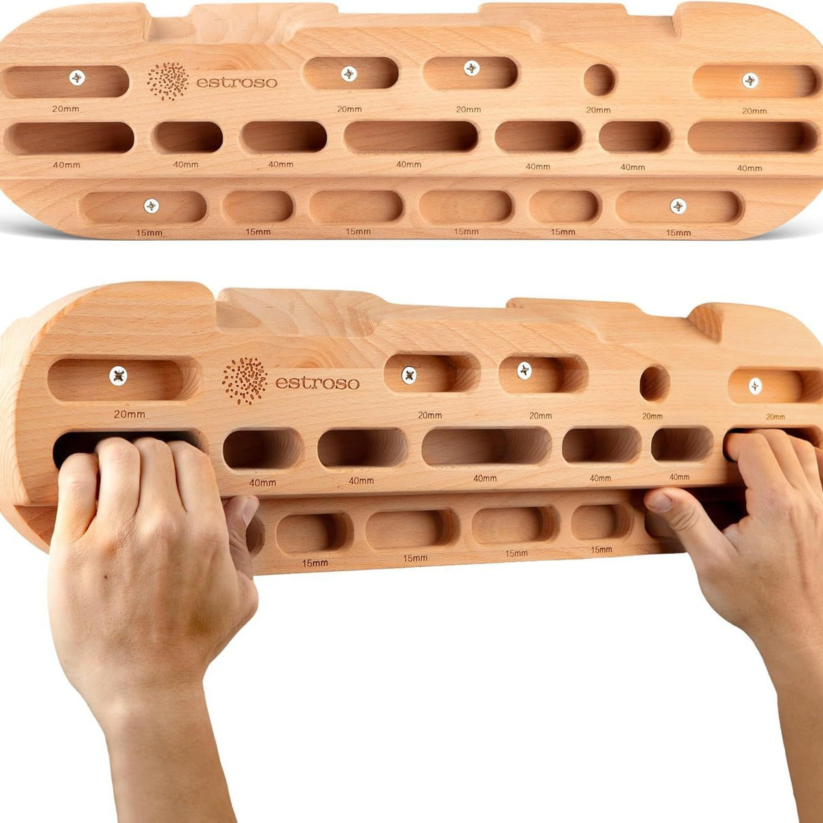 Wooden Finger Strength Board