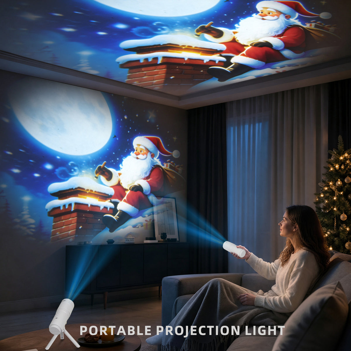 Atmosphere projection lamp