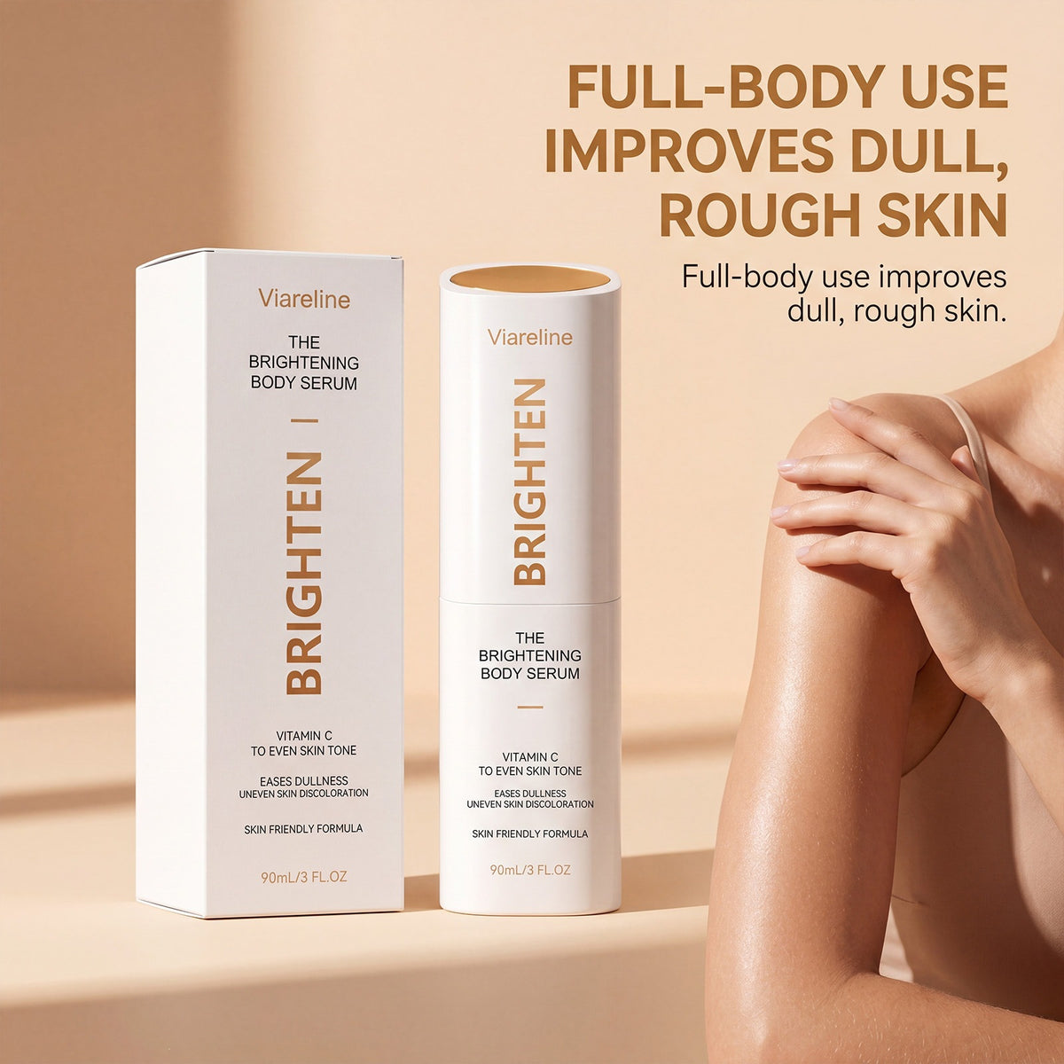 Brightening Body Essence Is Gentle and Skin-Friendly, Lightweight and Easily Absorbed, for an Even and Radiant Complexion teemdrop