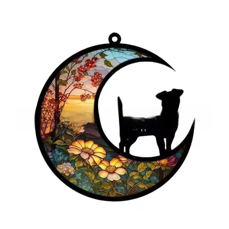 Dog Cat Window Hanging Ornament Personalized Gift