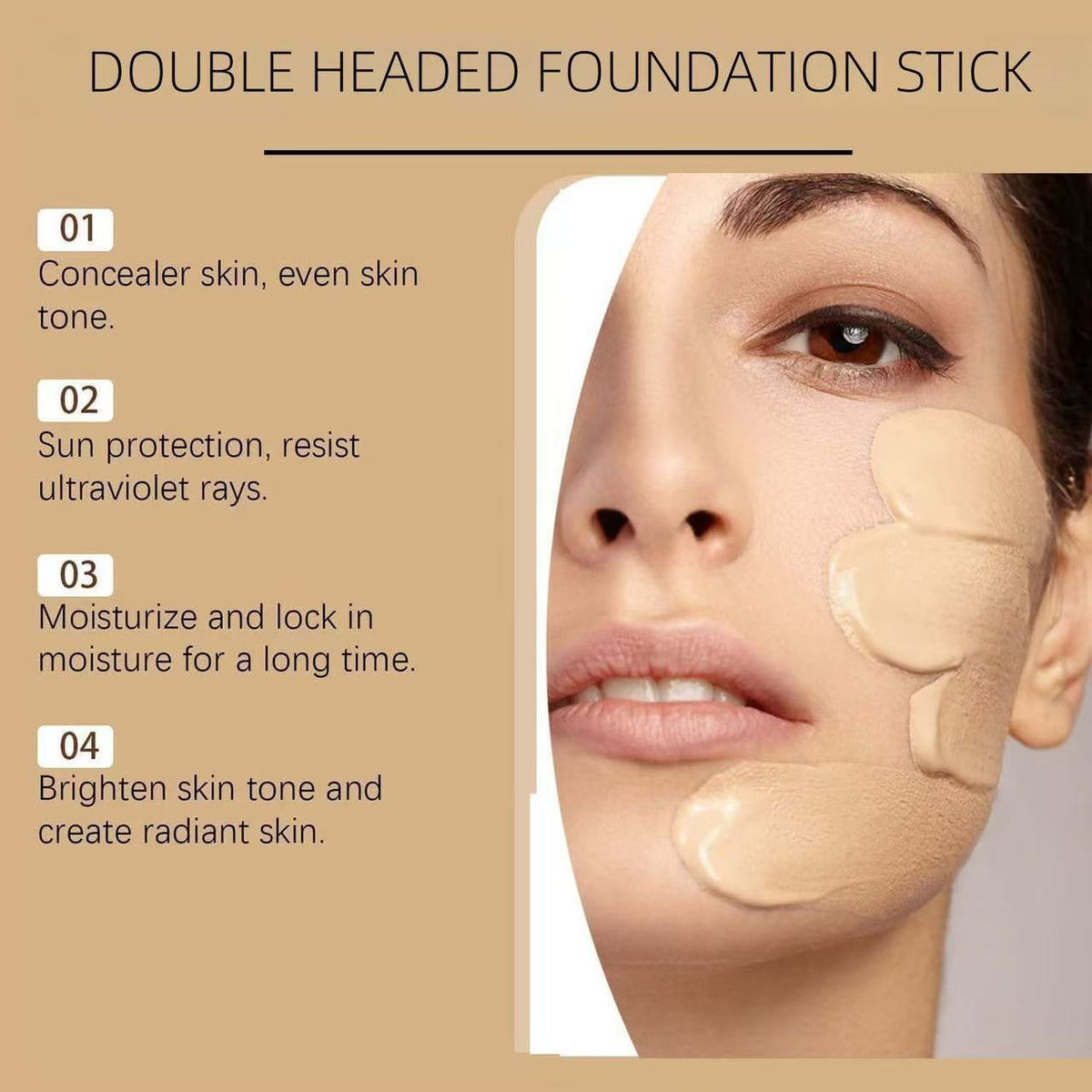 Lightweight Waterproof Foundation Stick teemdrop