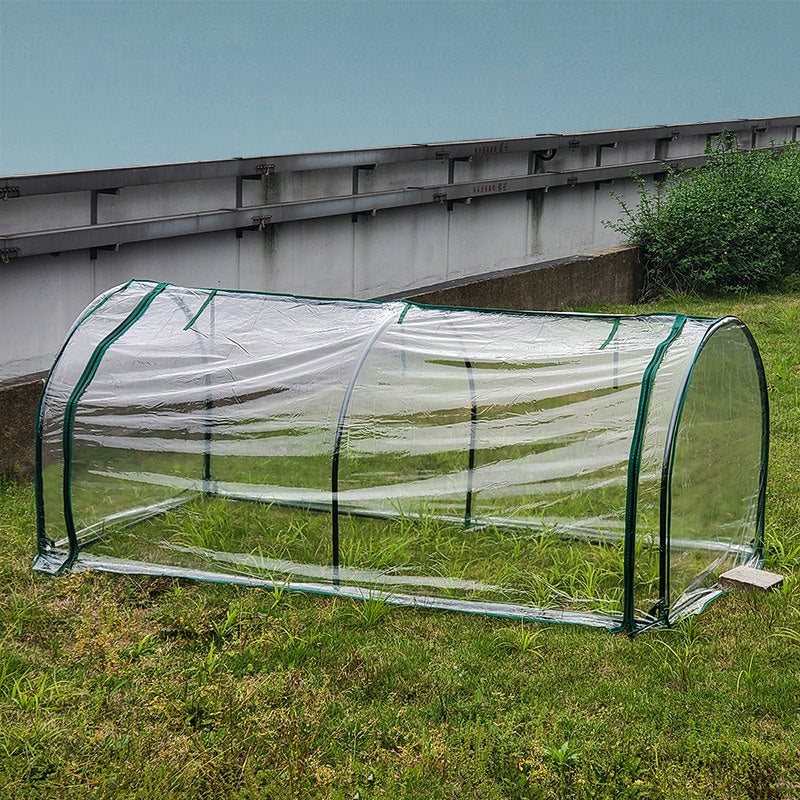 Transparent Plant Greenhouse Cover with Shelf