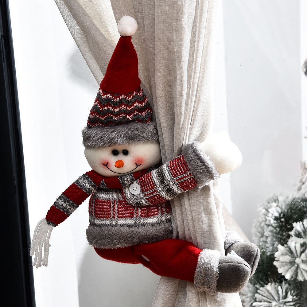 Christmas Curtain Tiebacks