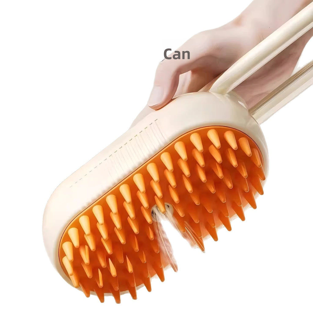 Pet Steam Spray Massage Grooming Brush