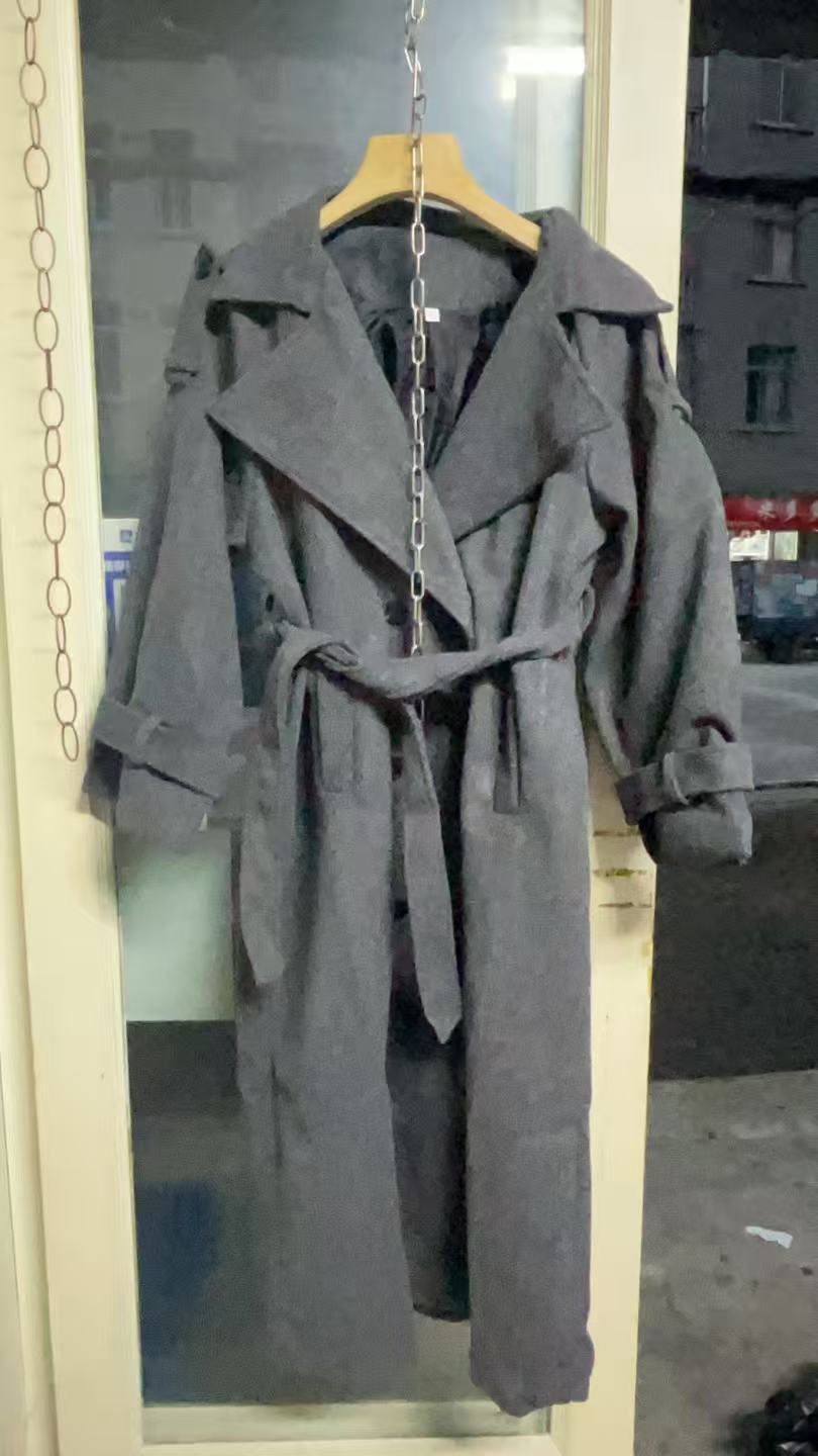 Double-Breasted Wool Coat