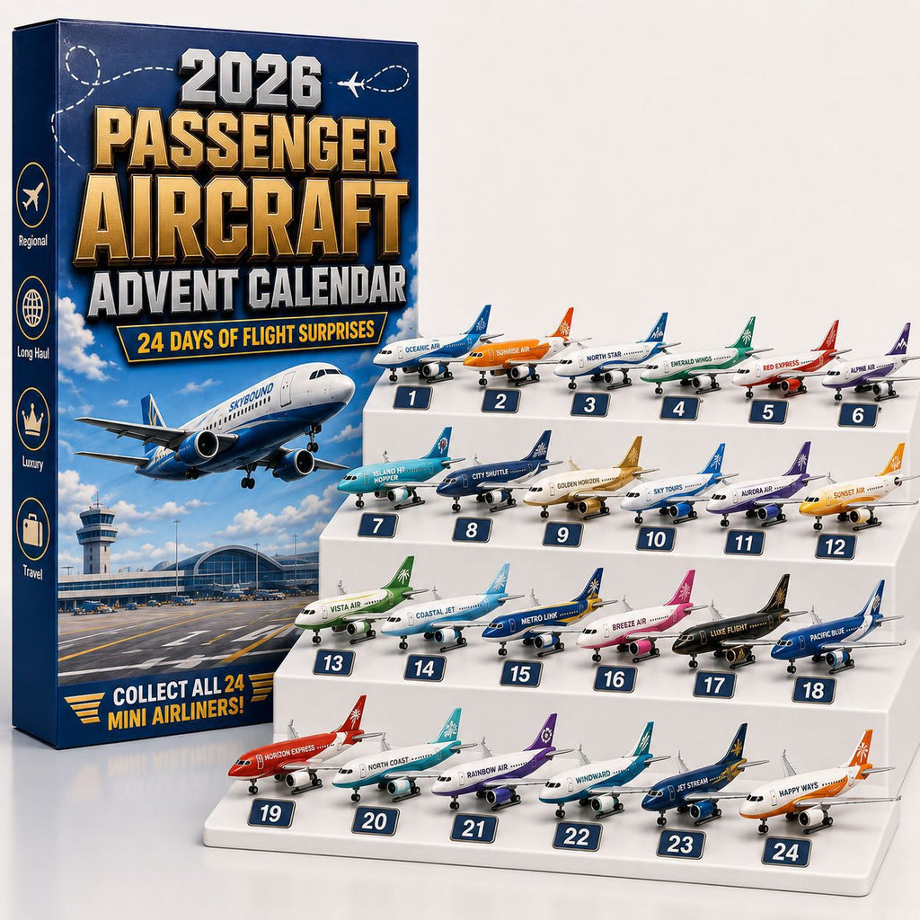 Aircraft Series Blind Box Advent Calendar Christmas Toy