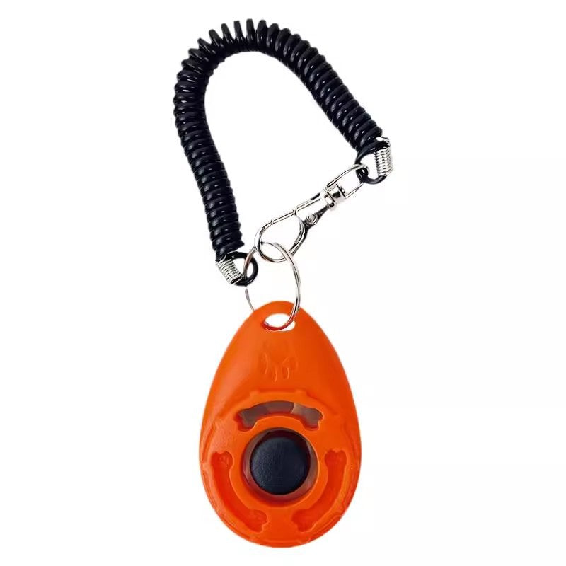 Pet Training Clicker with Wristband and Keychain teemdrop