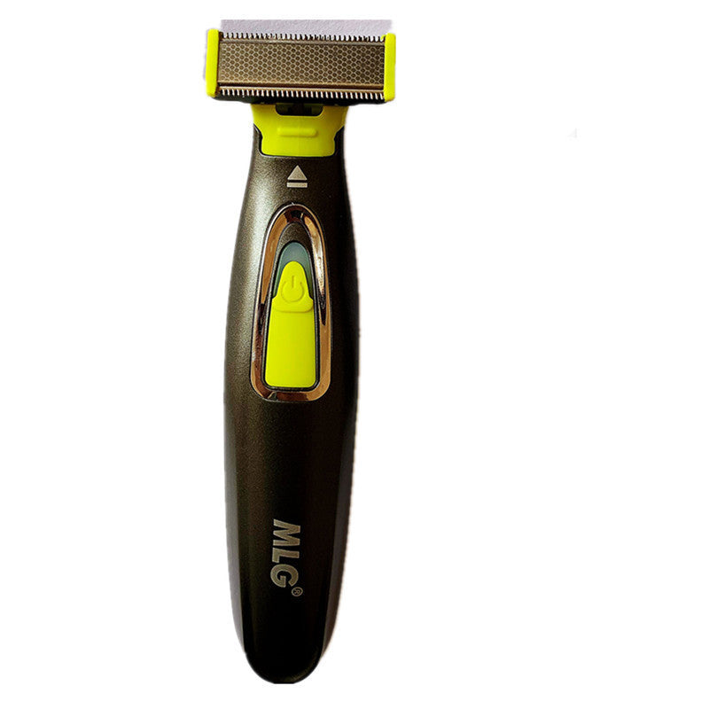 Double-edge toothbrush hair trimmer