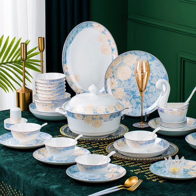 Jingdezhen Bone China Tableware Set