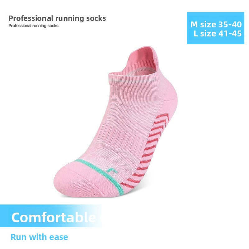 Unisex Quick-Dry Cushioned Towel-Bottom Running Socks teemdrop