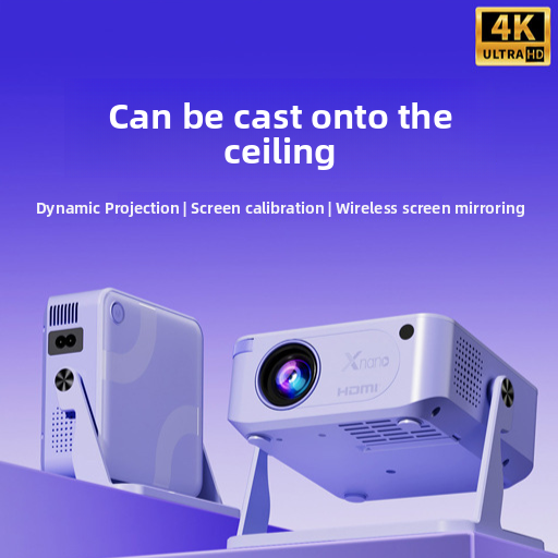 Ultra-high-definition 4K home wireless screen projection portable mini projector