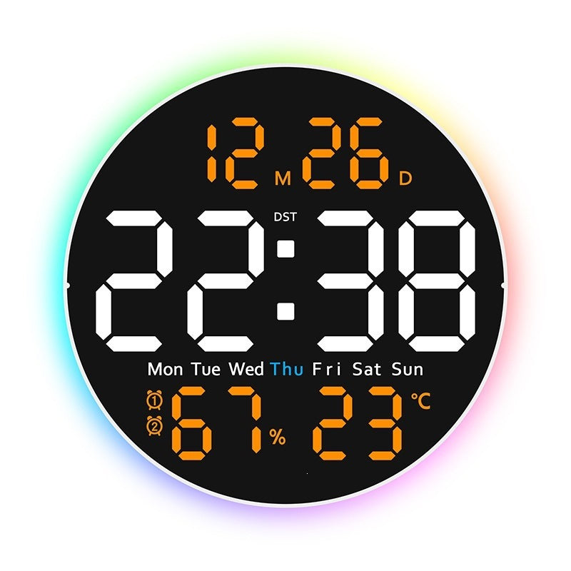 LED Digital Wall Clock teemdrop
