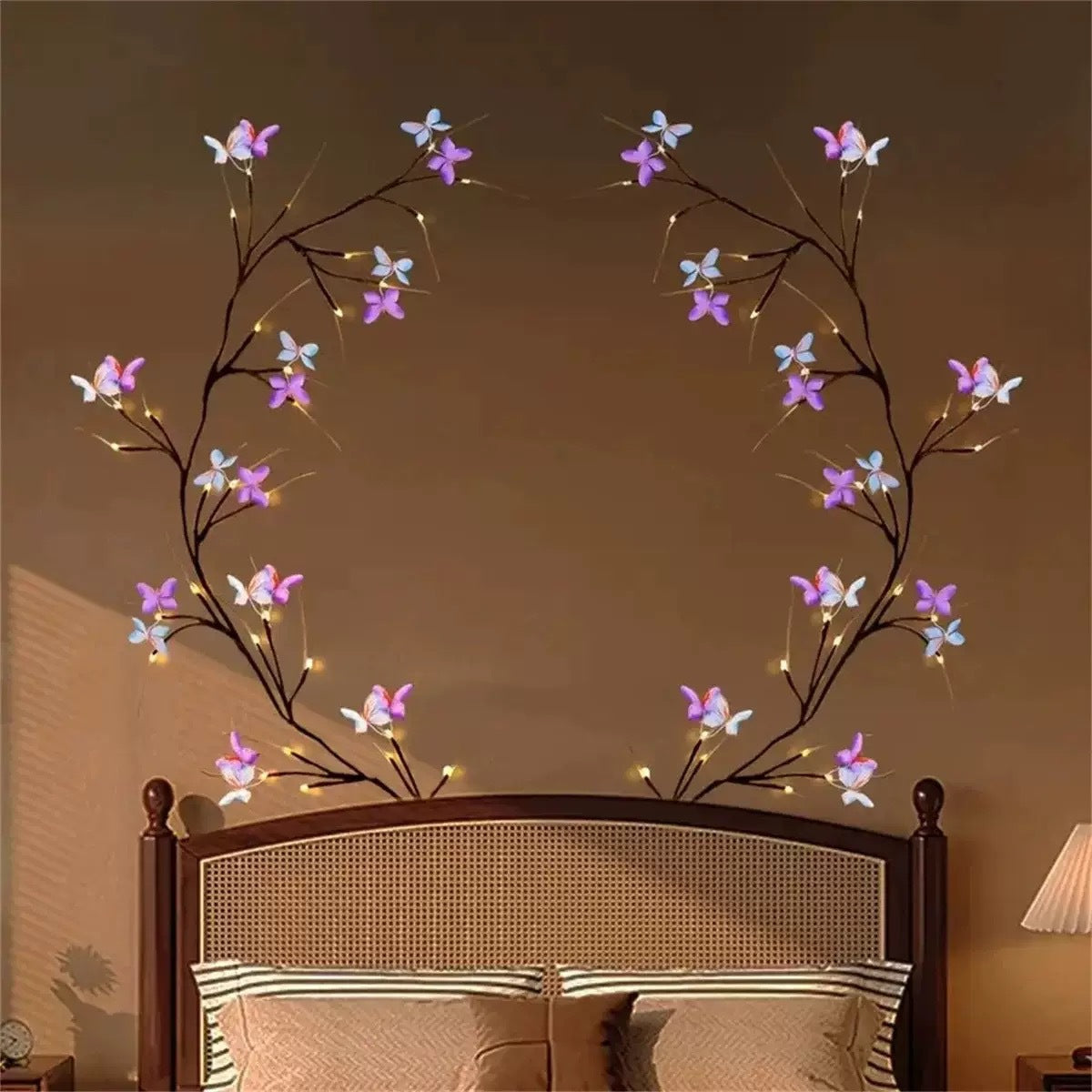 Branch Rattan Lamp