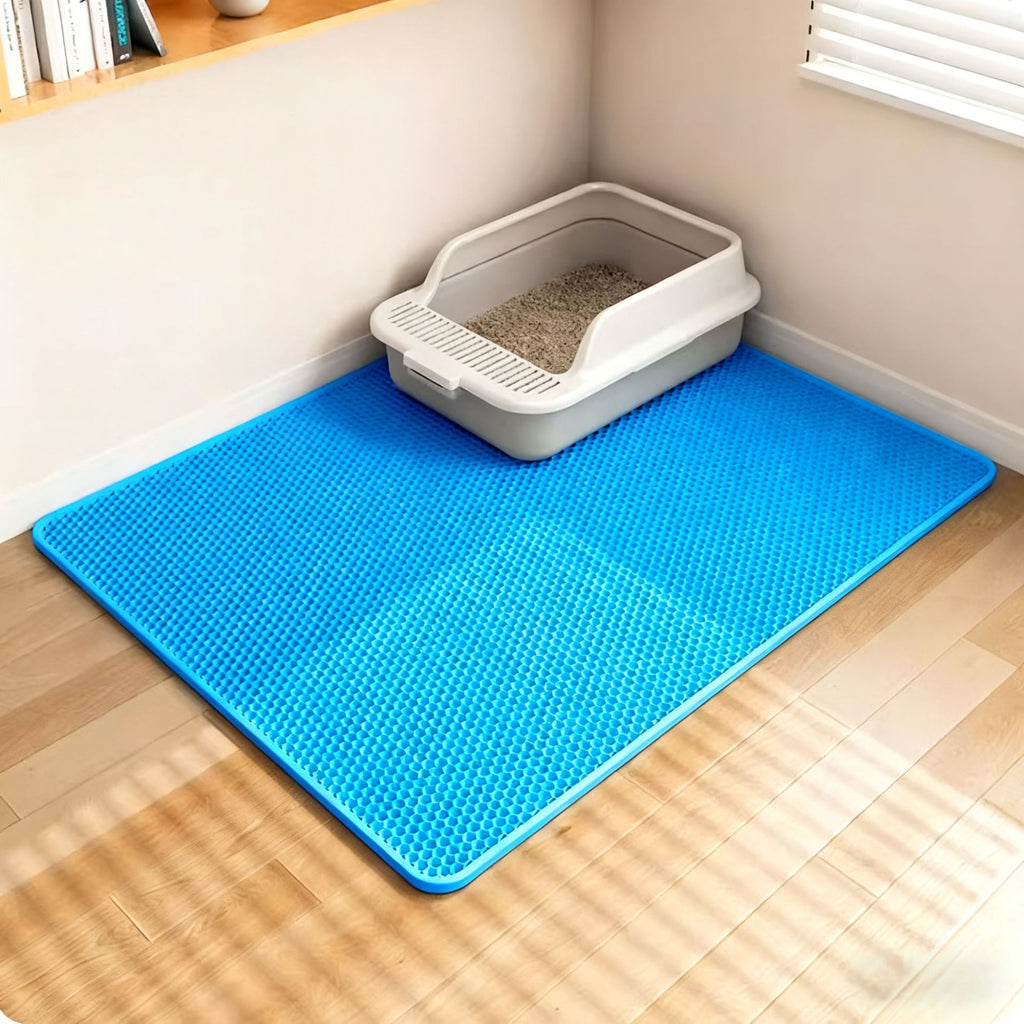 cat litter mat