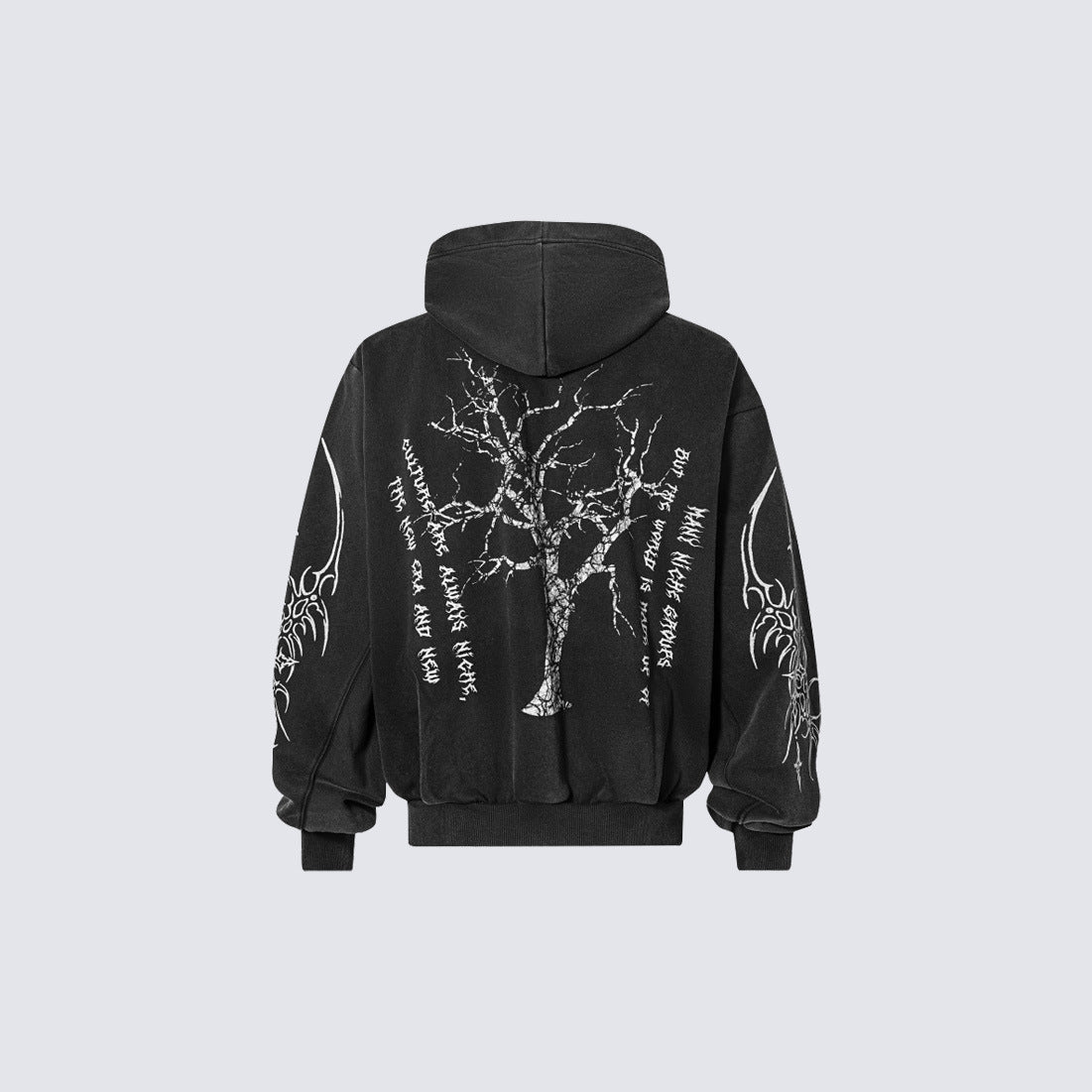 Streetwear retro loose coat
