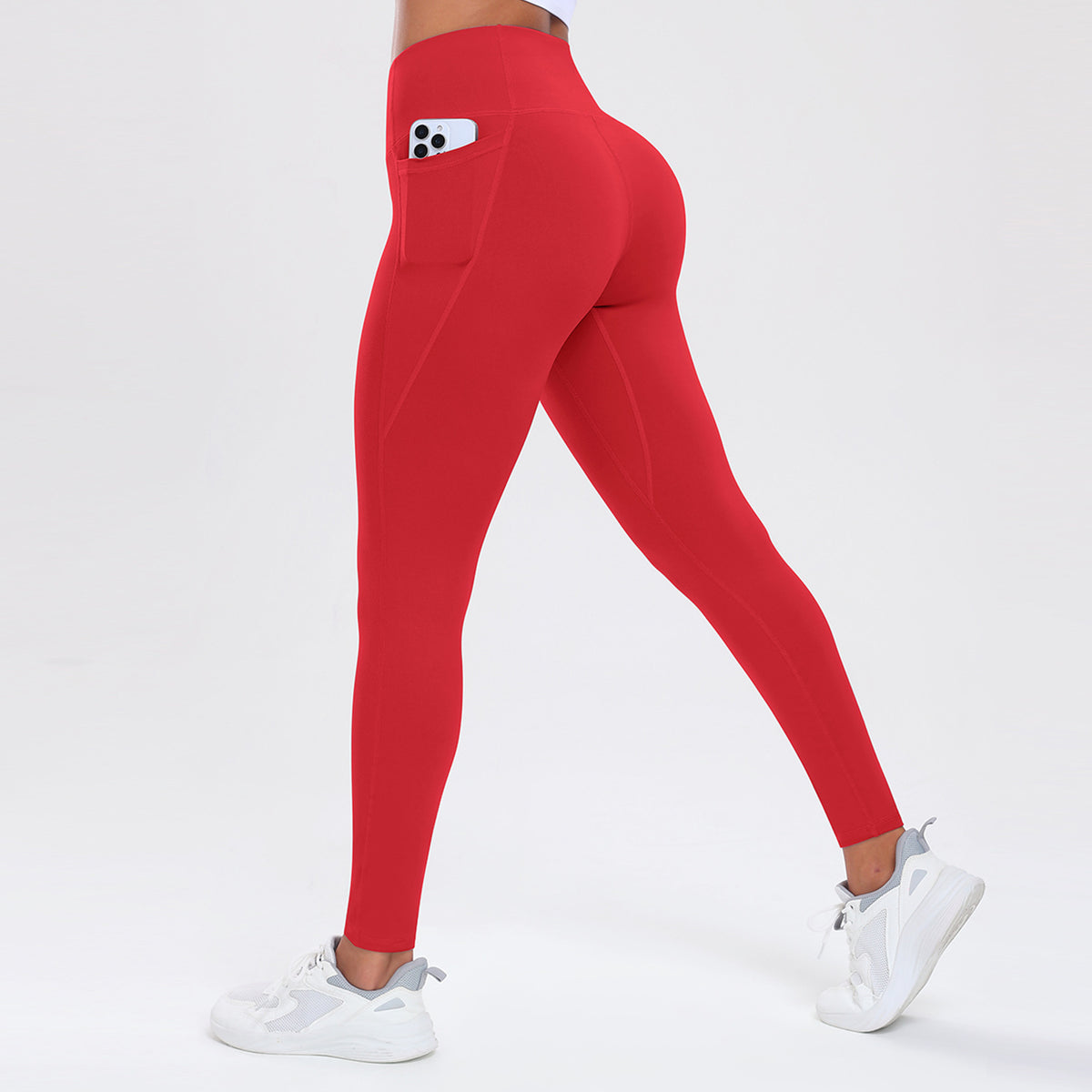 breathable high-waisted tummy-reducing sports fitness yoga pants teemdrop