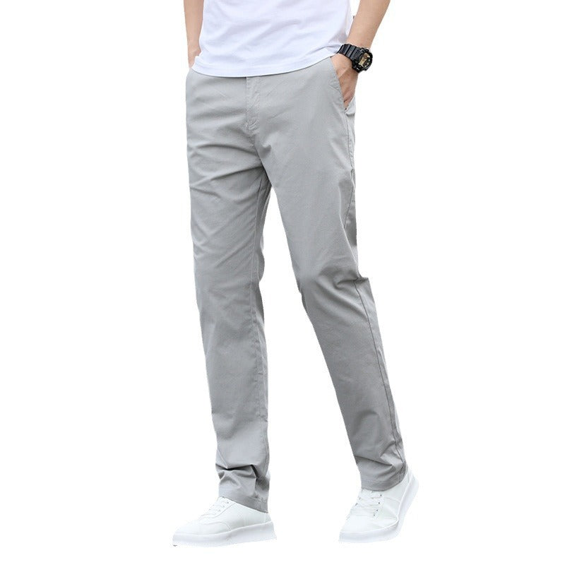Men's Straight-Leg Stretch Casual Business Pants teemdrop