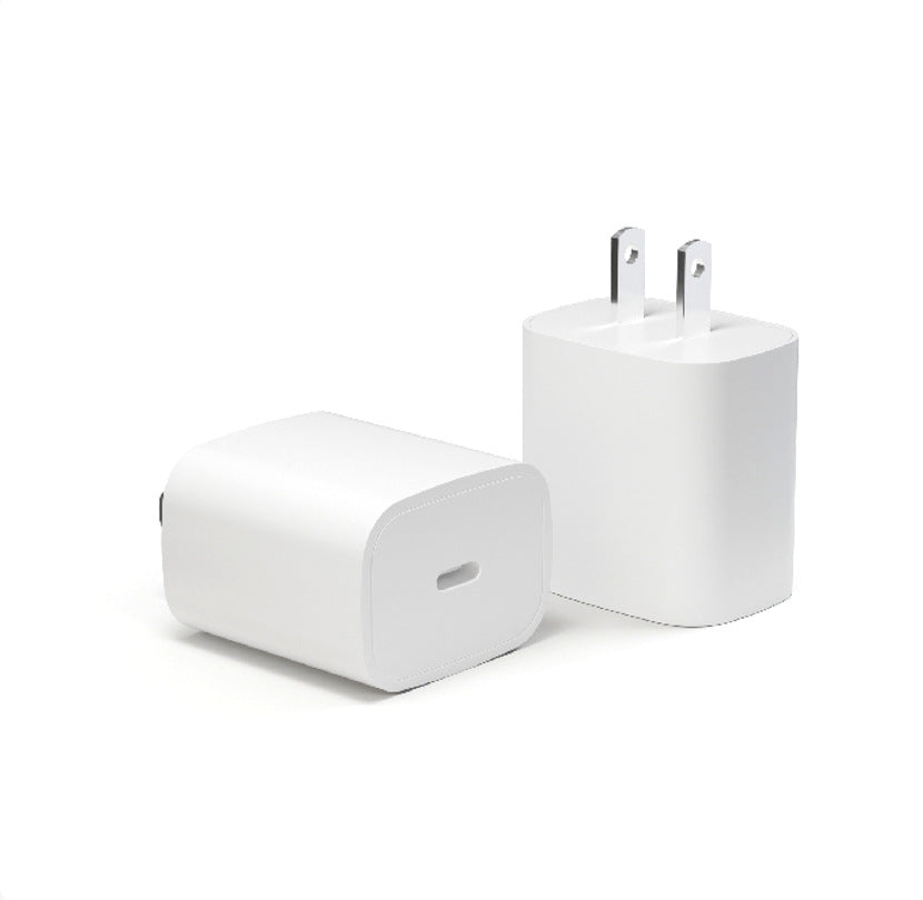 25W PD USB-C Wall Charger Fast Charging Adapter for Phone Tablet teemdrop