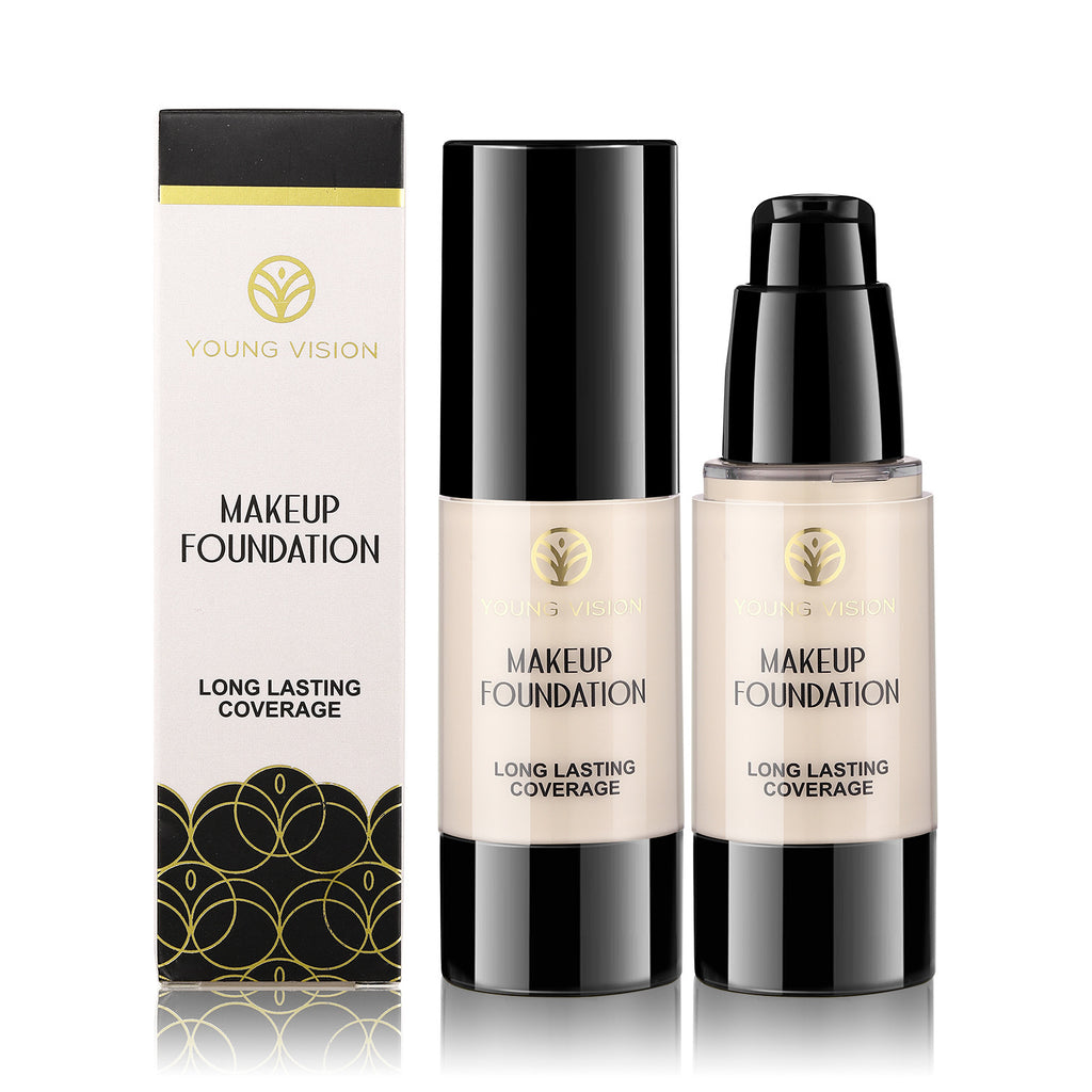 Press-on matte oil-control waterproof concealer foundation liquid teemdrop