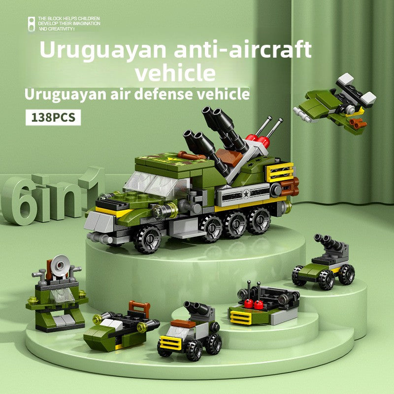 Educational Military Space Building Blocks