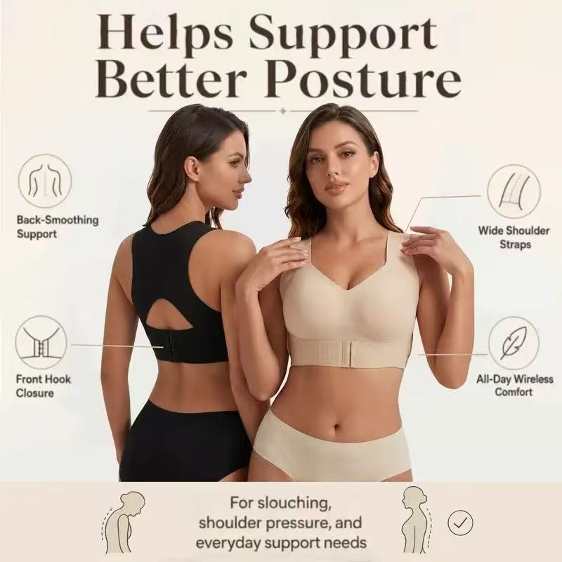 Large-size Bra-style Breathable Push-up Anti-sagging Pull-up Sports Underwear
