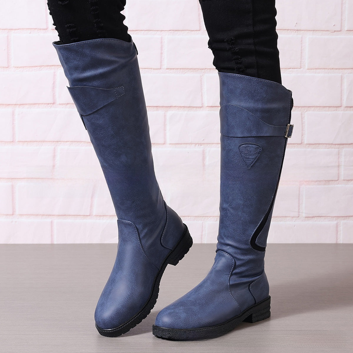 Women's High Shaft Knight Boots teemdrop