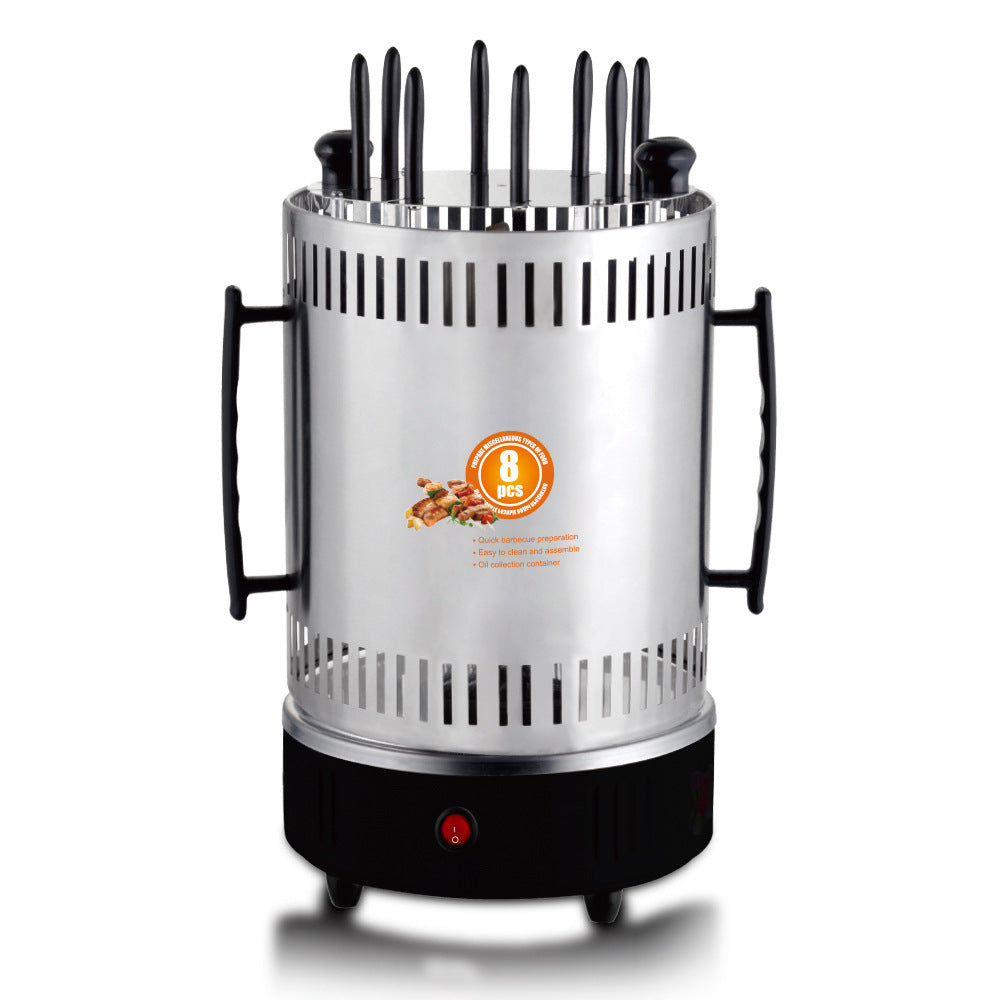 Multifunctional Smoke-Free Charcoal Barbecue Grill