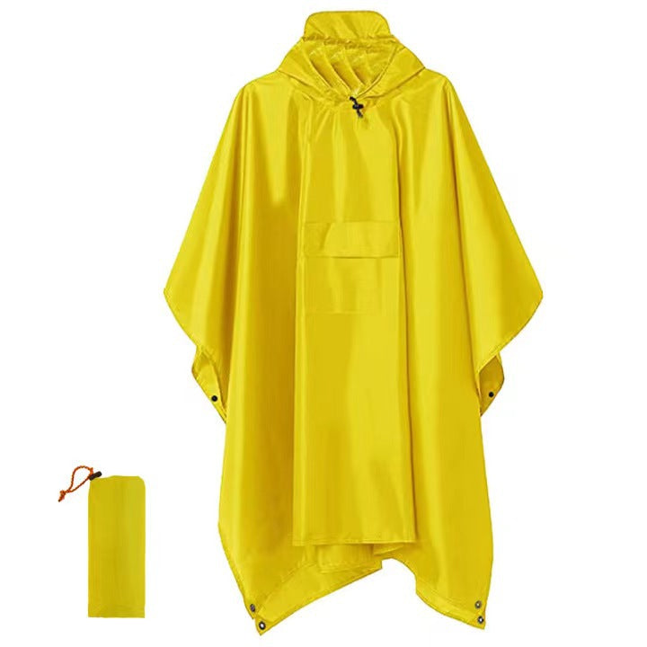 Fashionable cape raincoat for outdoor use teemdrop