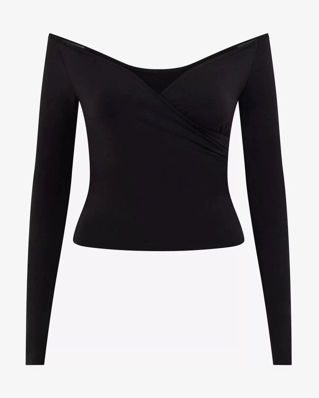 Women?s High Elastic Quick-Drying Long Sleeve Yoga Workout Top with Chest Pad teemdrop