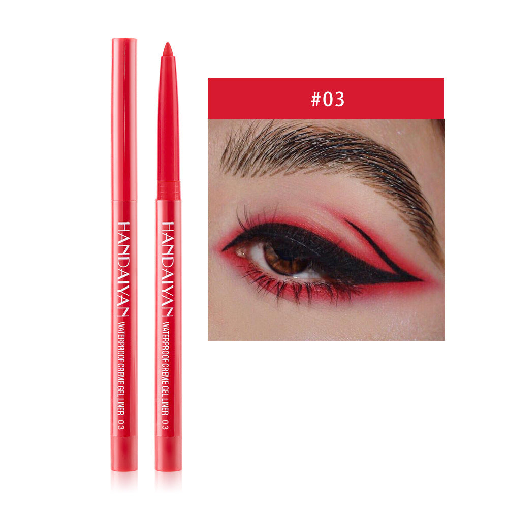 Colorful Waterproof Eyeliner Gel Pen teemdrop