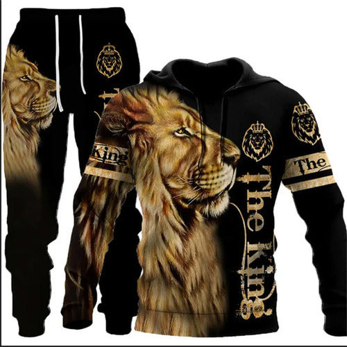 Printed Hooded Sweatshirt for Men