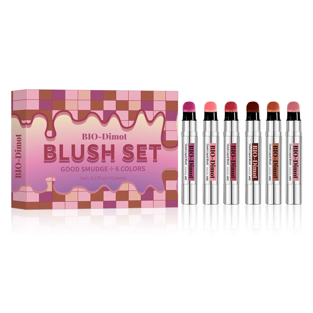 Natural Finish Waterproof Liquid Blush teemdrop