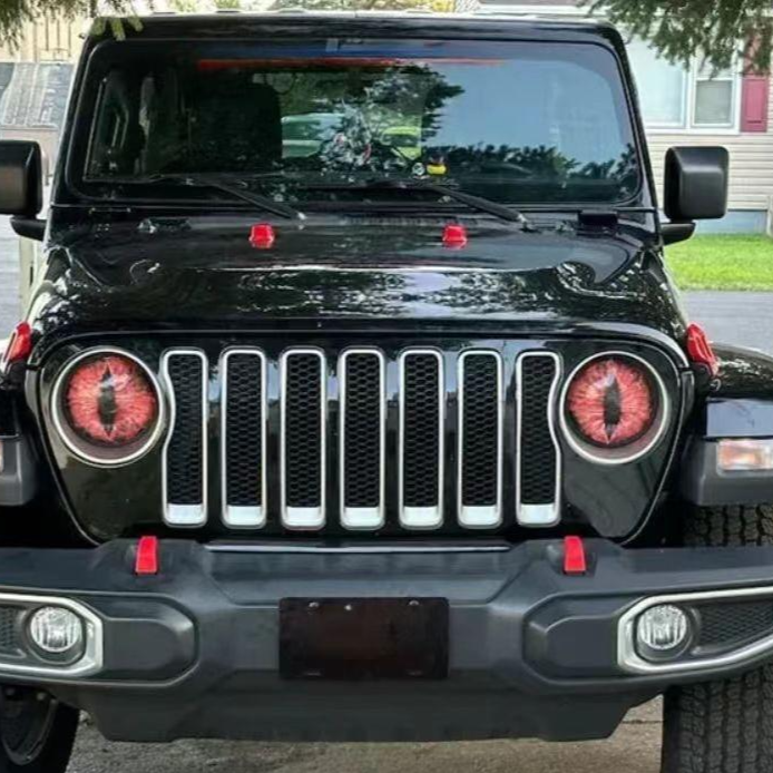 Beast Eye Car Headlight Stickers