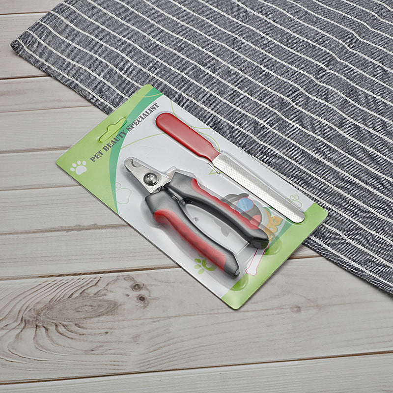 Pet Nail Clipper Stainless Steel Blade with Safety Guard