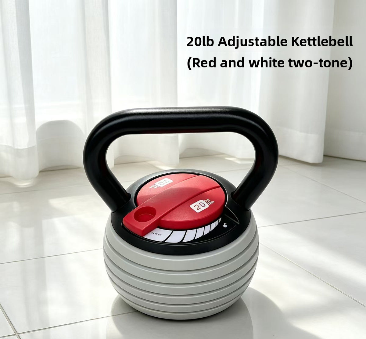 Solid hand-held kettlebell