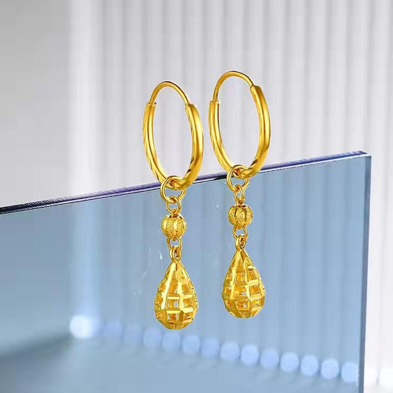 Women's Gold-Plated Alloy Earrings