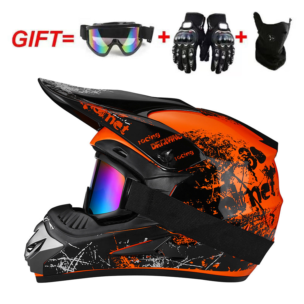 Motorcycle helmet teemdrop