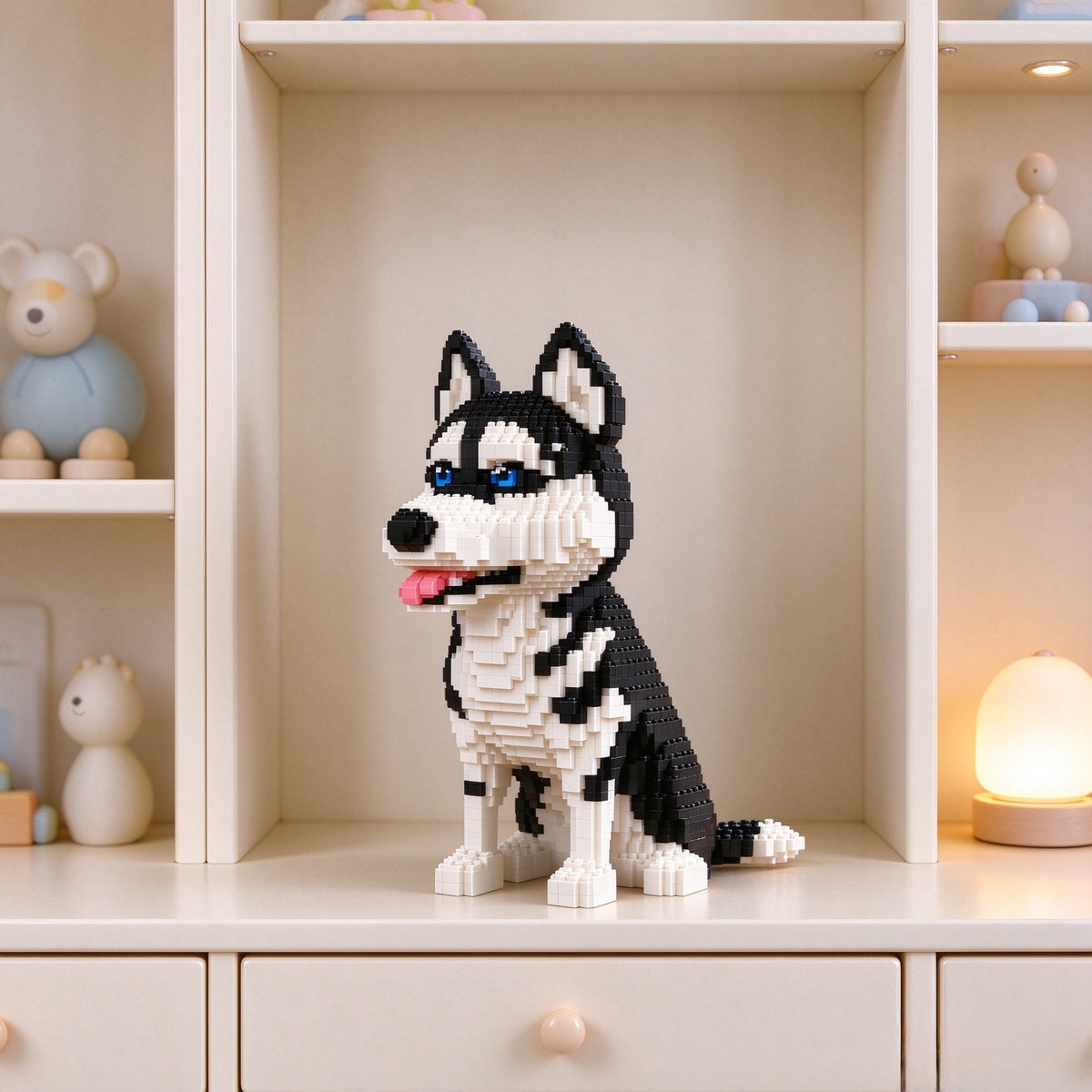 Dog Breed Building Block teemdrop