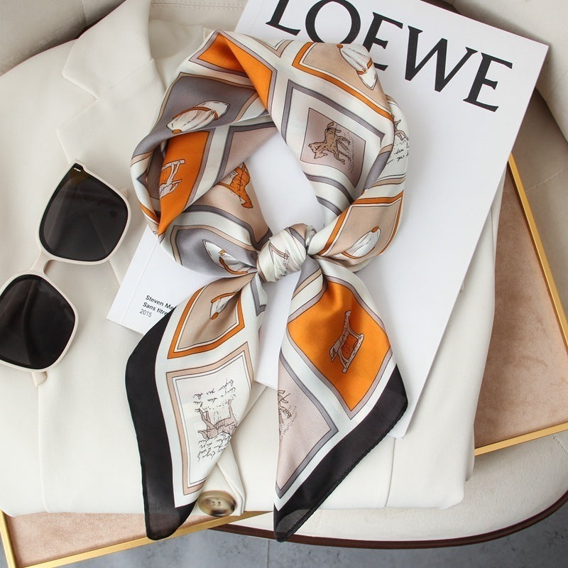 Fashion Print Versatile Neck Scarf