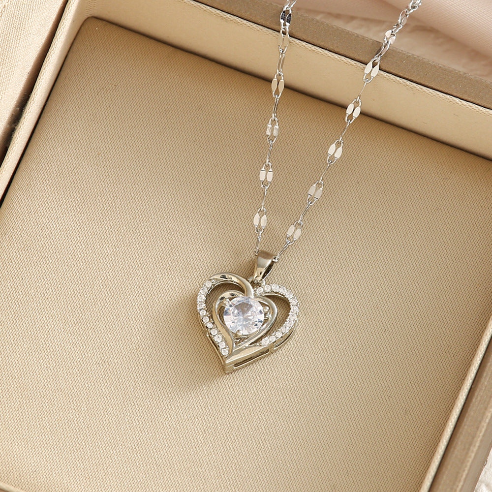 Dress-up necklace for versatile women teemdrop