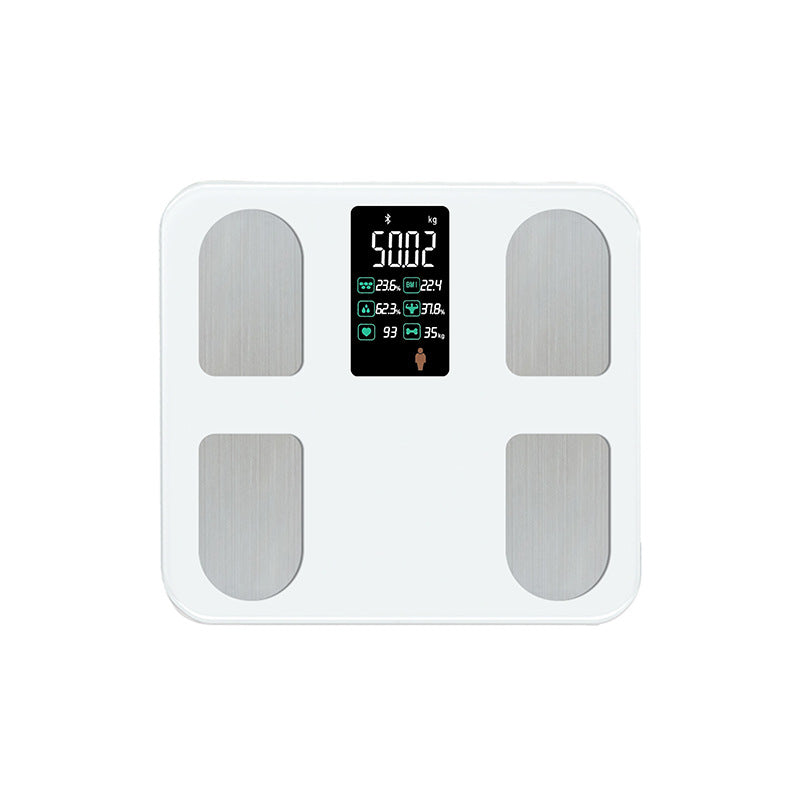 Smart Color Screen Heart Rate and Body Fat Scale