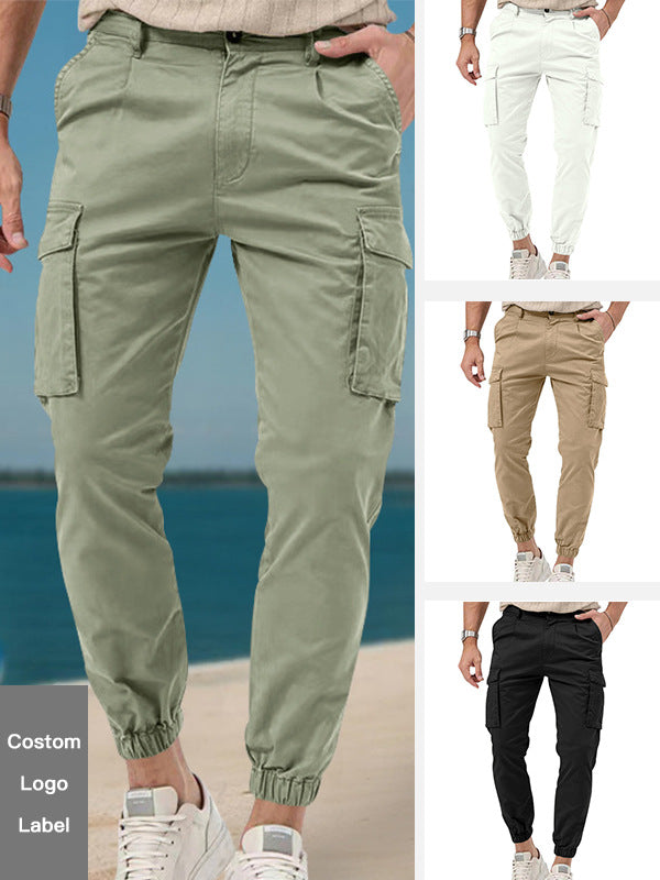 Multi-pocket work pants