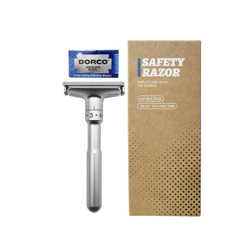 Manual Double-Edged Shaving Razor