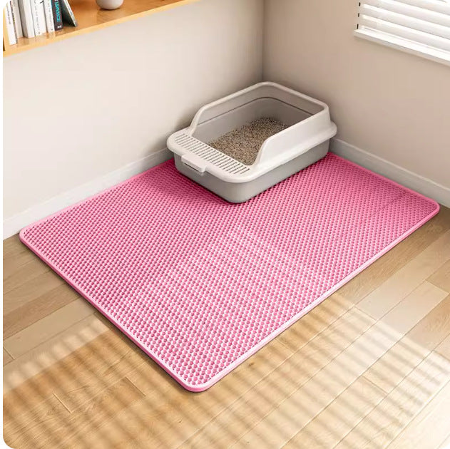 cat litter mat